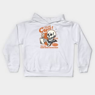 Drink Coffee Kids Hoodie